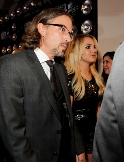 Britney Spears с гаджето си