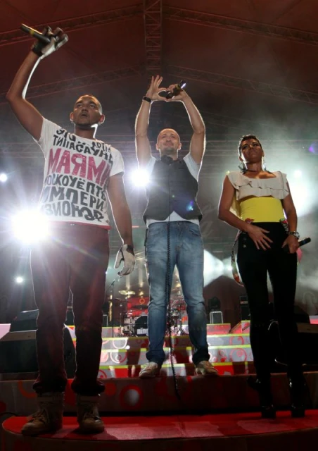 Sasha Lopez, Alexandra Blake и Broono /сн. Кристина Цветкова