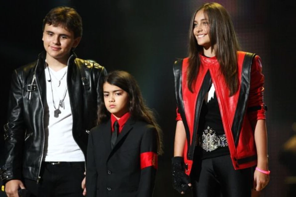 Prince Jackson, Blanket Jackson и Paris Jackson