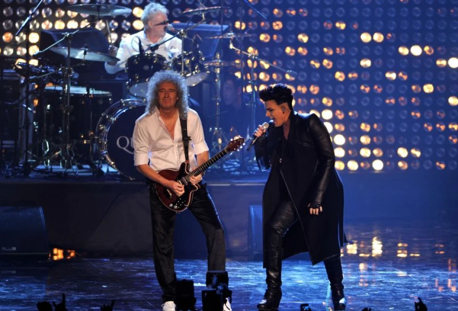 Brian May и Adam Lambert