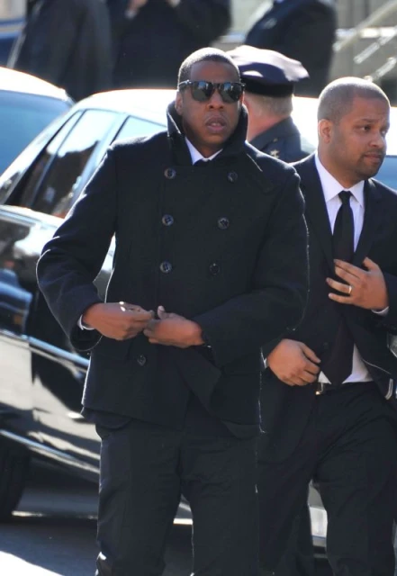 Погребение на рапъра Heavy D  - Jay Z