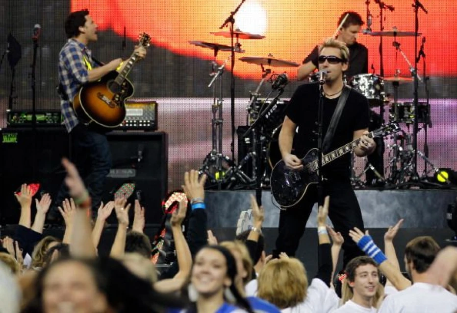 Американската рок група Nickelback в Детройт
