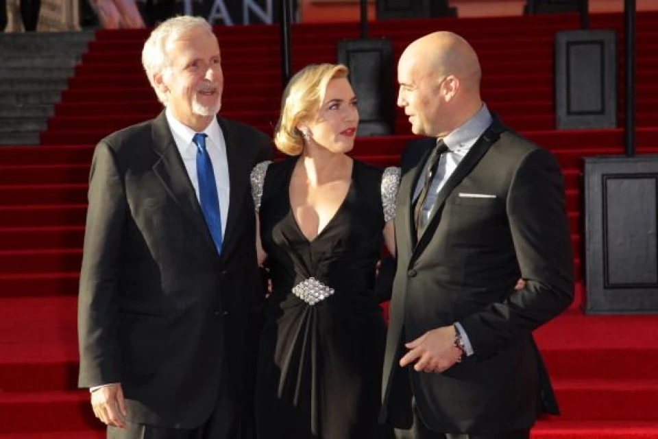 James Cameron, Kate Winslet и Billy Zane
