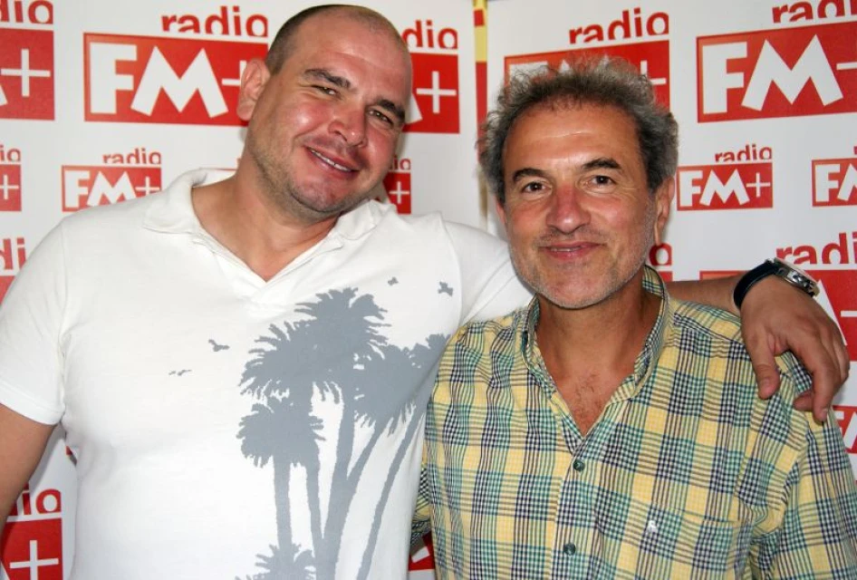 Нови и стари водещи във FM+ заедно за 20 годишнината на радиото - DJ Ефо и Георги Кушвалиев
