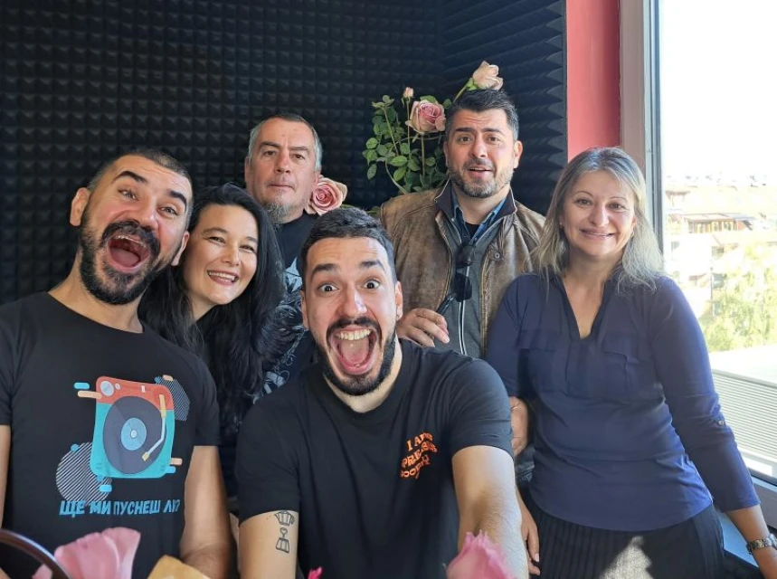 30 години FM+ - Евелина Павлова, Тони Георгиев, Спас Шурулинков, Боби Цветков, Петко Кралев и Радослава Божилова